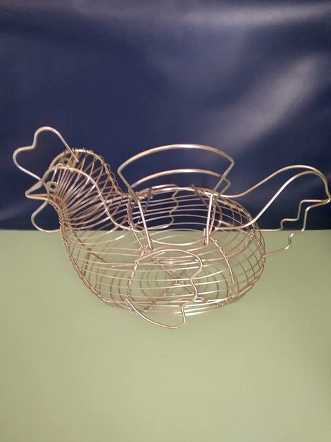 AIGUILLE A TRICOTER,Pink--Panier En Fil Métallique Avec Couvercle En