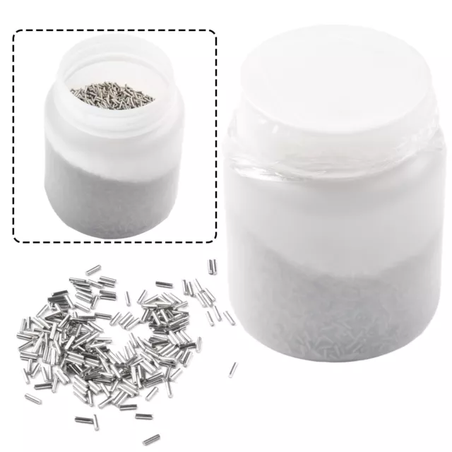 Durable Stainless Steel Tumbling Media Pins 1kg Magnetic Needles 0 7mm Diameter