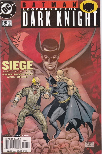 Batman: Legends of the Dark Knight #136: DC Comics (2000) VF  8.0