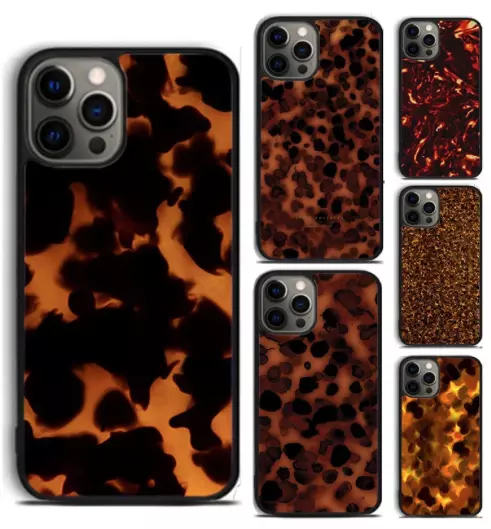 Tortoise Shell Marble Soft Coque Cover Case For Iphone 15 Pro Max 14 13 12 11 Xr