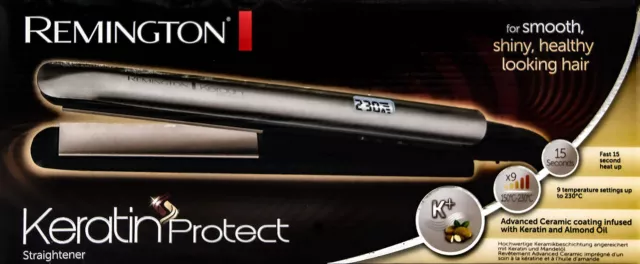 Remington S8540 Keratin Protect Haarglätter mit Keramikbeschichtung NEU und OVP