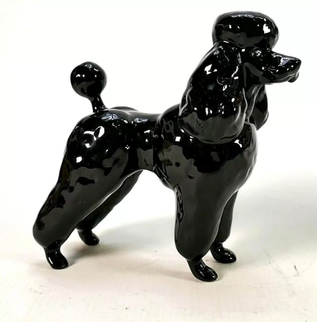 Beswick Dogs 'Poodle' Model 2339 Black Gloss Made in England!