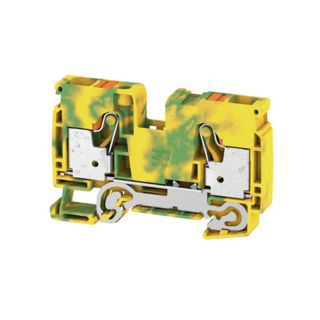 25 Stück Weidmüller Schutzleiter-Reihenklemme A2C 10 PE grün/gelb 2490440000