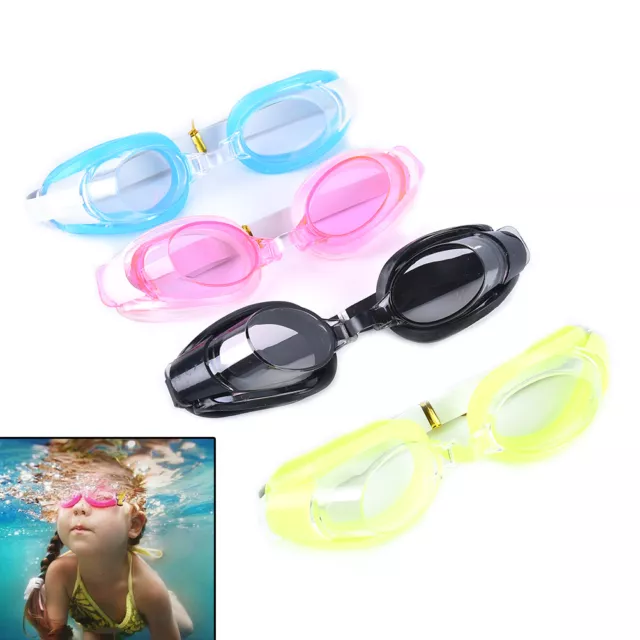 Kids Swimming Goggles Pool Beach Sea Swim Glasses Children Ear Plug Nose C-hf