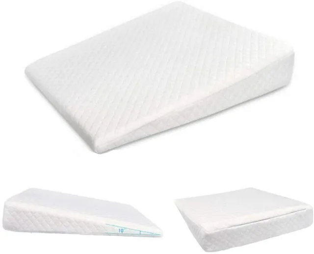 Baby Wedge Pillow, Anti Reflux and Colic For Pram Crib Cot Bed Flat Head UK Made
