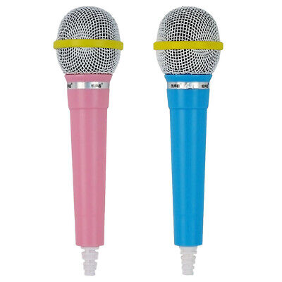 STOBOK Microfono Vintage Microfono Modello Giocattolo palcoscenico Retro Microfono Tavolo Arredamento Bambini Finta Giocattolo Nero 
