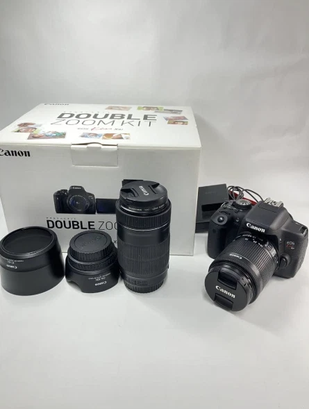 CANON EOS kiss X8i　DOUBLE　ZOOMKIT CANON Kiss X8i Double Zoom Kit 483748 | eBay