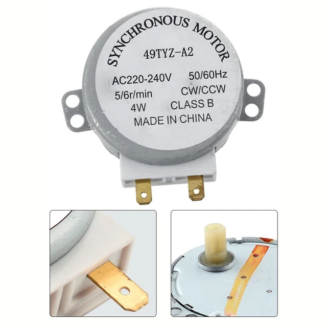Verbessern Sie die Leistung Ihres Mikrowellenherdes mit einem neuen Motor AC 220
