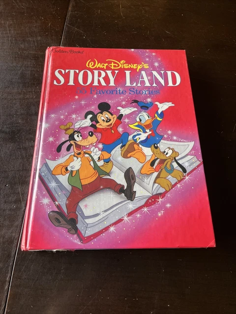 Golden Books Walt Disneys Story Land 55 Favorite Stories Childrens Book Hard Cov