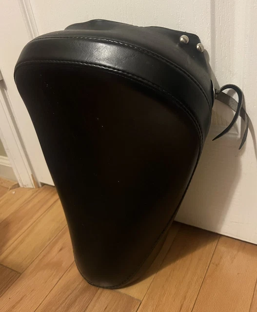 Rare vintage le pera sportster concho seat 72-85 custom leather USA front solo