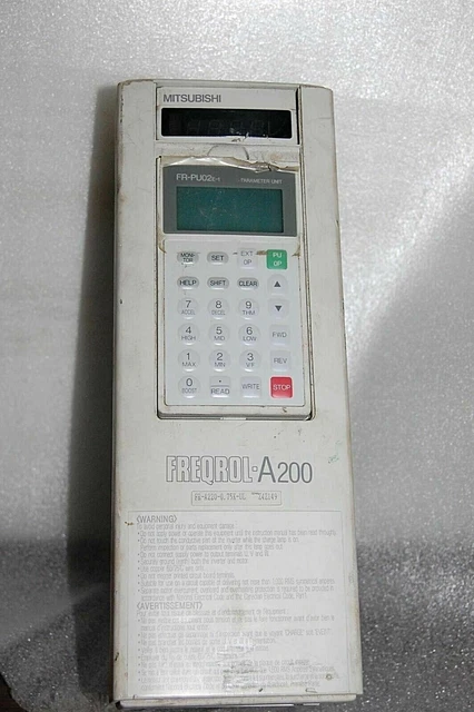 MITSUBISHI FR-A220-0.75K-UL DRIVE $405.00 - PicClick