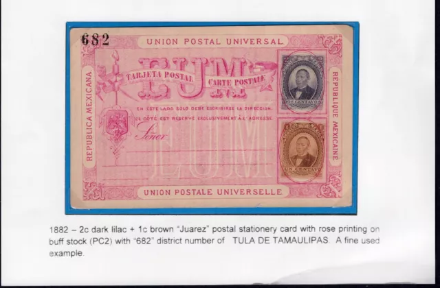 MEXICO 1885-1940 Mounted Postal Stationery Collection the balance - 14 scans