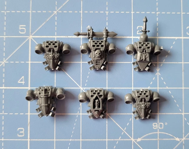 WARHAMMER 40K SPACE Marines Dark Angels Company Veterans Backpacks 6.