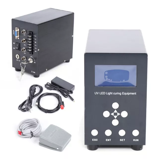 365nm UV Spot Light Source Curing Machine LED Light Lamp Curing Equipment 110V