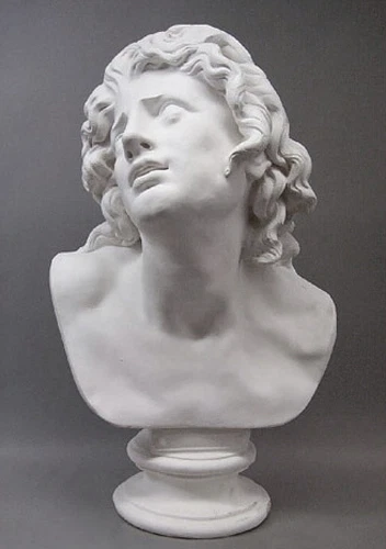 DYING ALEXANDER THE Great Slave Michelangelo Bust Sculpture 33