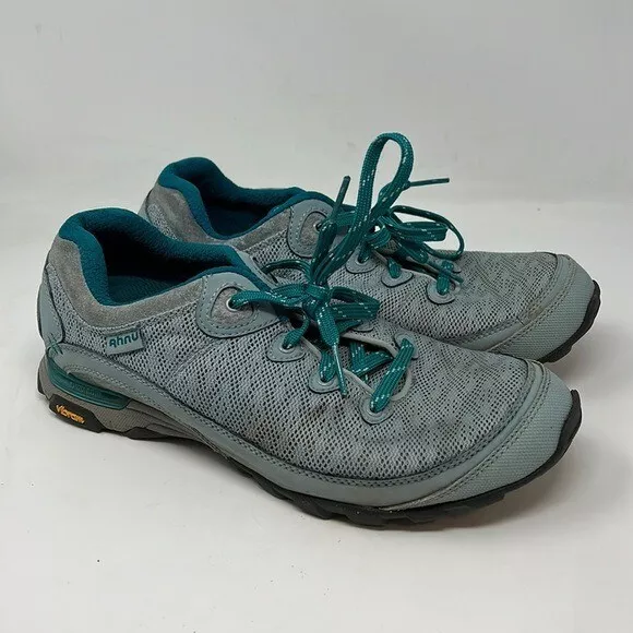 AHNU Teva Sugarpine II Air Mesh Hiking Shoes 1019233 Vibram womens size US 10.5