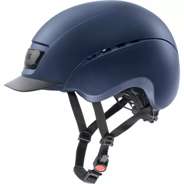 Reithelm Reitkappe Reiterhelm ELEXXION Uvex schwarz blau matt Damen Herren 54-59
