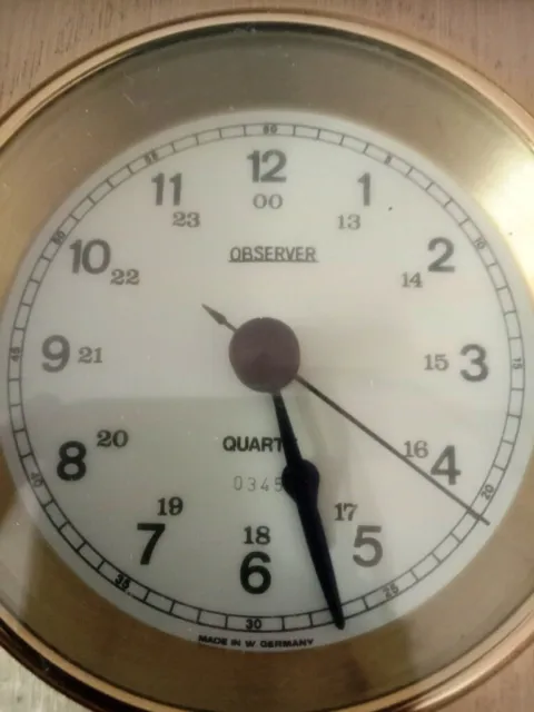 Beobachter Marine Quarz Chronometer - Deutschland - Von Schiff Salvage (3469) 6