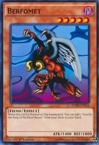 Berfomet (ABPF-EN091) -  Rare Yugioh