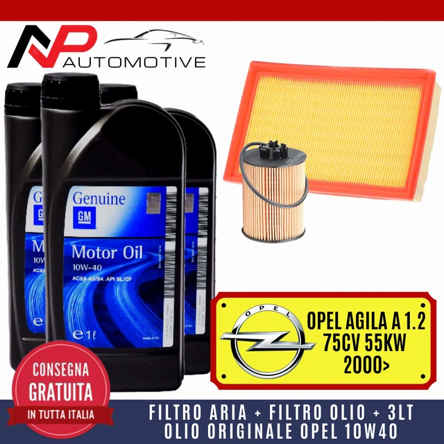 KIT TAGLIANDO PER OPEL CORSA C 1.3 CDTI Multijet Z13DT - 4 FILTRI+OLIO - Foto 11
