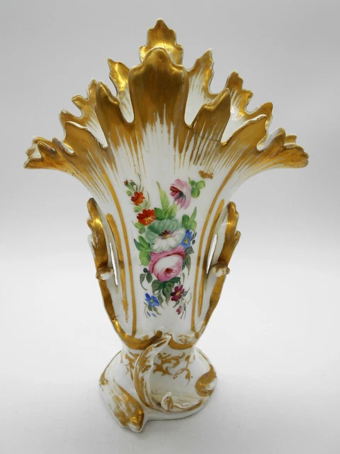 ( 01 ) GRAND & SUBLIME VASE DE MARIÉE EN PORCELAINE DE PARIS XIX ème