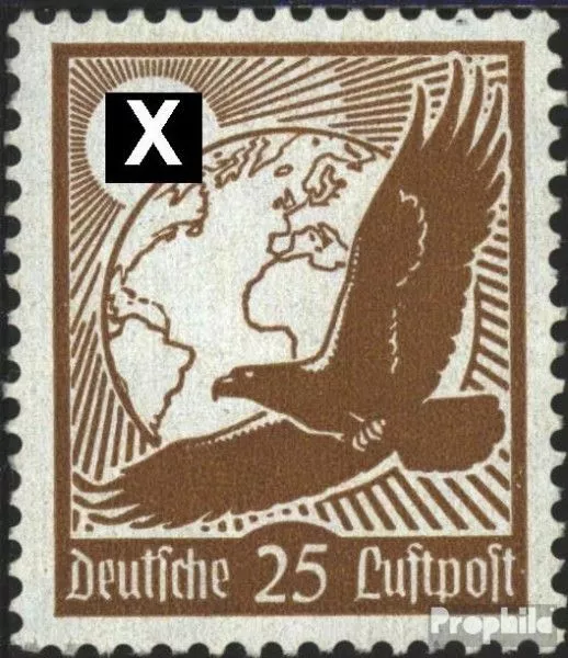 Briefmarken Deutsches Reich 1934 Mi 533x postfrisch Vögel