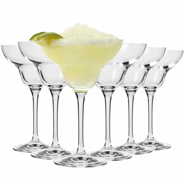 Krosno Mixology Verre à Cocktail Margarita | Lot 6 | 270 ml | Lave-vaisselle