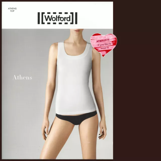 Top Wolford Athens • L • mocca... Elegante top senza maniche - senza cuciture