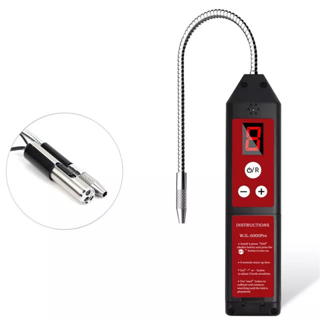 Refrigerant Leak Detector Halogen Freon Gas Leakage Tester Freon Leak Detector