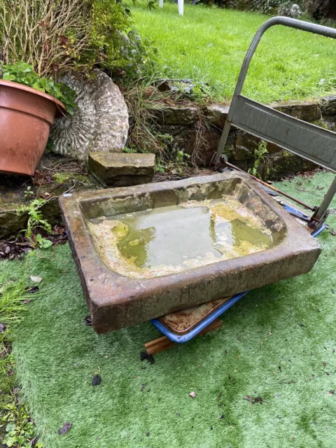 Old Reclaimed  Antique Stone Sink - Garden Planter - Water Feature - Trough