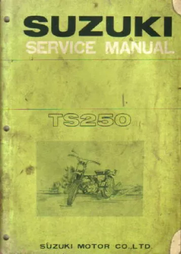 1969-1970 Suzuki TS250 Savage Motorcycle Service Manual