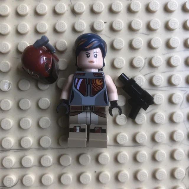 Lego Star Wars Figur Sabine Wren mit Helm aus 75106 sw0616