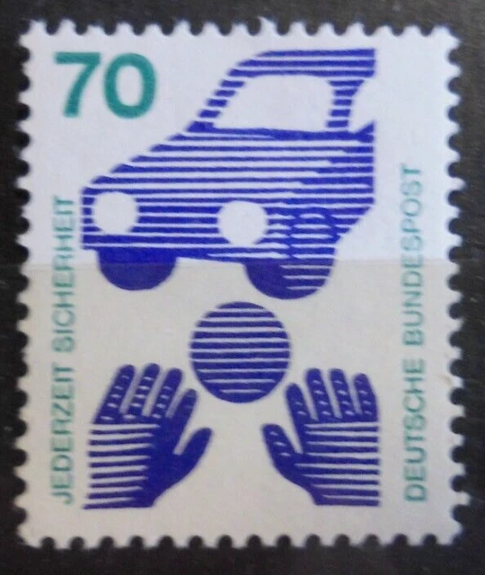 Bund Mi.- Nr. 773 postfrisch 2.6.1973 Unfallverhütung