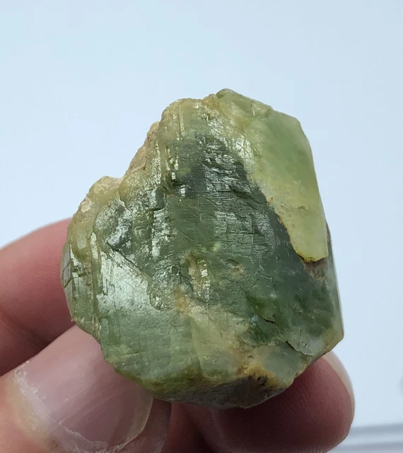 27 Gram Natural Peridot Green Color Crystal Specimen From Supat Valley Pakistan