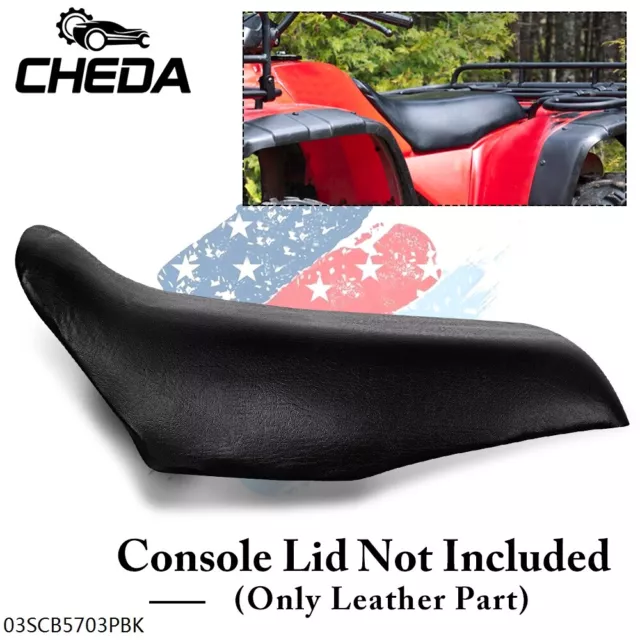 Motorcycle Leather Seat Cover Replace Fit For Honda Fourtrax 300 1988 - 2000