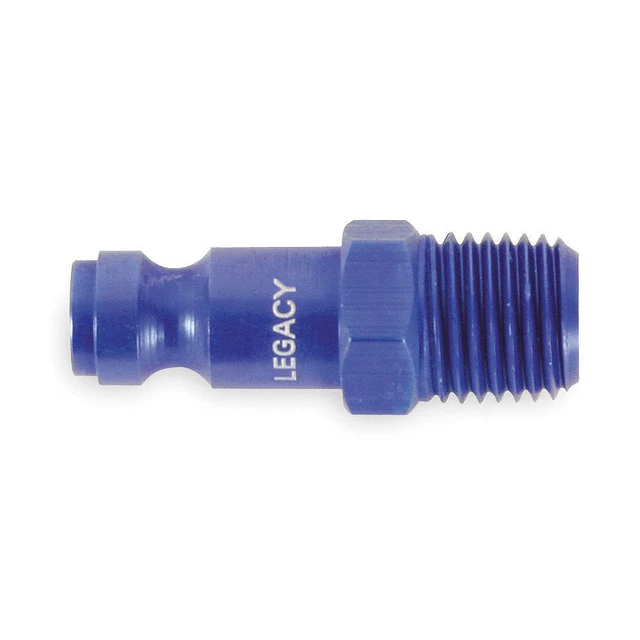 LEGACY A72440C-BG Quick Connect,Plug,1/4" Body,1/4"-18