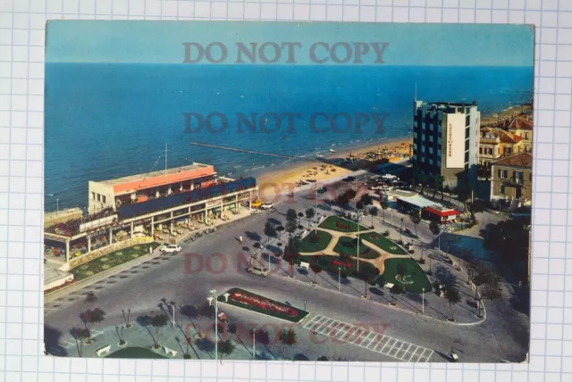 Cartolina Pesaro Riviera Piazzale Kursaal   - viaggiata 1966