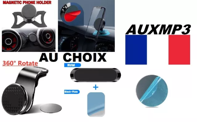 Support Magnétique Téléphone Portable Voiture Montage Aimant au choix france