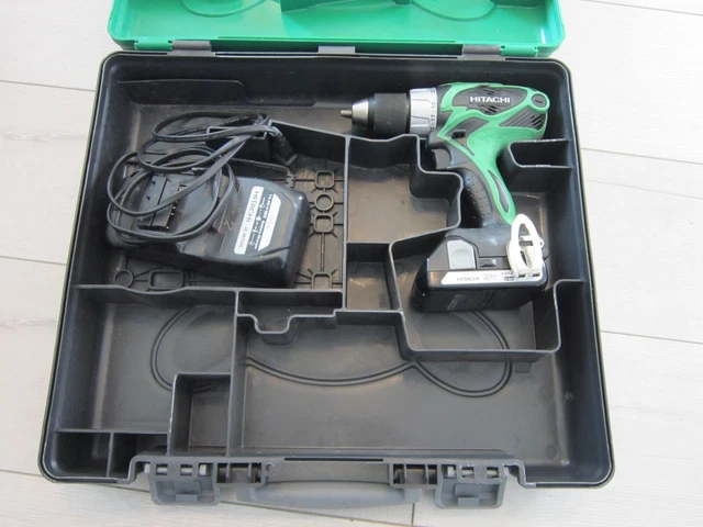 Hitachi DS18DSAL 18V Cordless 1/2 Inch Drill W/ BSL 1815X Battery and Charger Hitachi DS18DSAL 18V Cordless 1/2 Inch Drill W/ BSL 1815X Battery and Charger