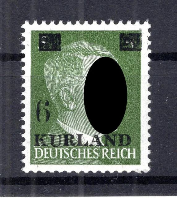 Kurland 1II TYPE ! ** POSTFRISCH 130EUR (77159