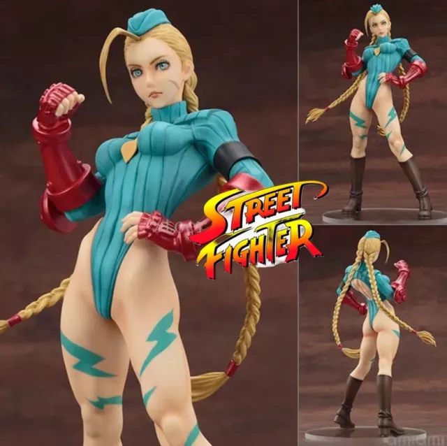 Street Fighter Figurine Sexy  Cammy Statuette Collection Jeux Video Adulte 23cm