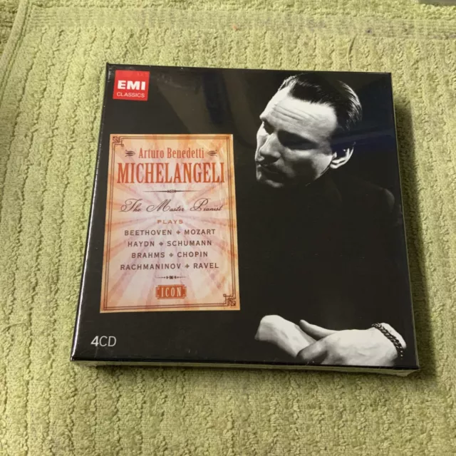Arturo Benedetti Michelangeli - Icon:a.b.michelangeli 4 Cd New!