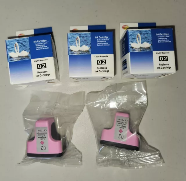 5x Ink Cartridge Light Magenta C8775W Iso9001 EXPIRED