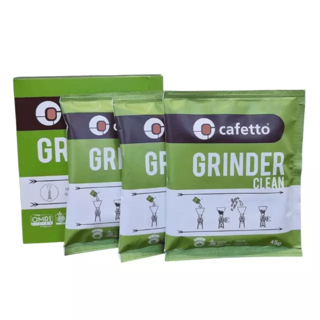 Grinder Clean 100% Natural Coffee Grinder Cleaner 3 x 45g