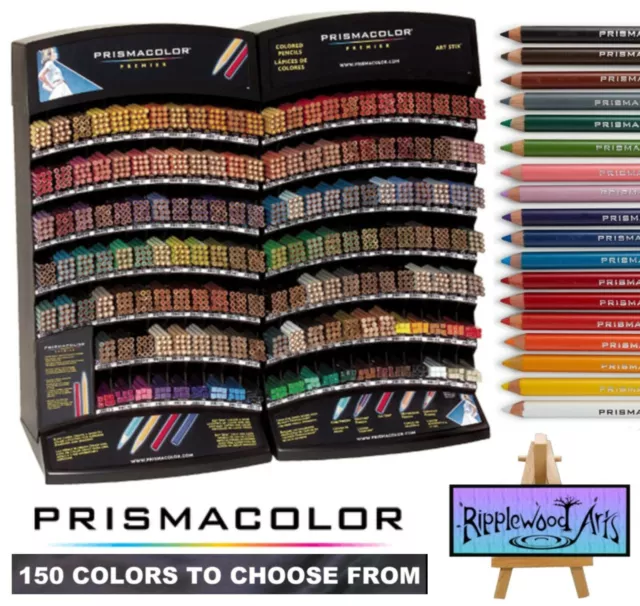 Prismacolor Premier, High Pigment, Soft Artist's Coloured Pencils in 150 Colours 2