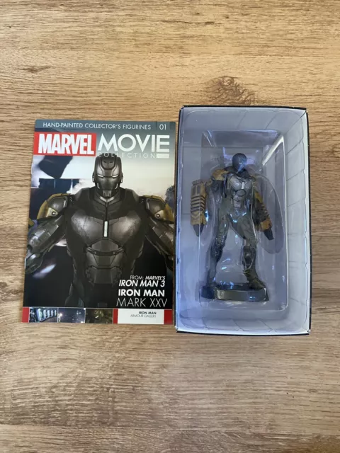 Iron Man Armour Mark 25 (XXV) Striker - Eaglemoss Marvel Movie Figurine