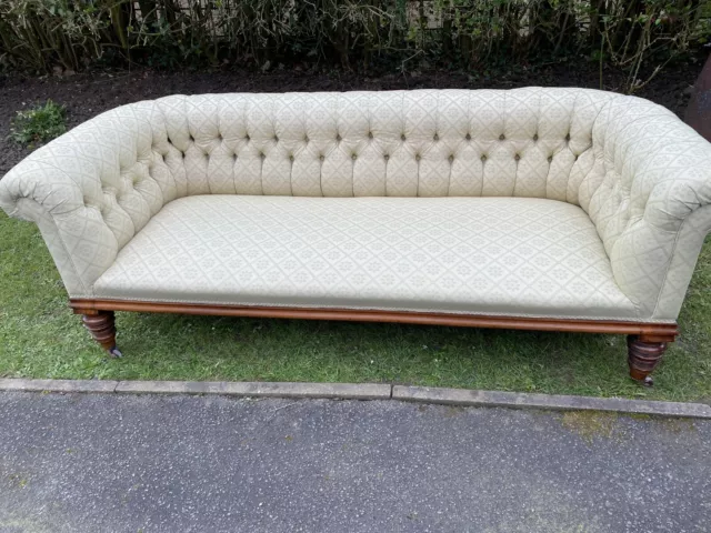 Antique Victorian Chesterfield Sofa