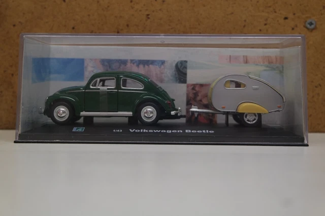 Miniature Volkswagen Coccinelle Rouge échelle 1/43 - Très Bon état - Sans Boîte - Collection