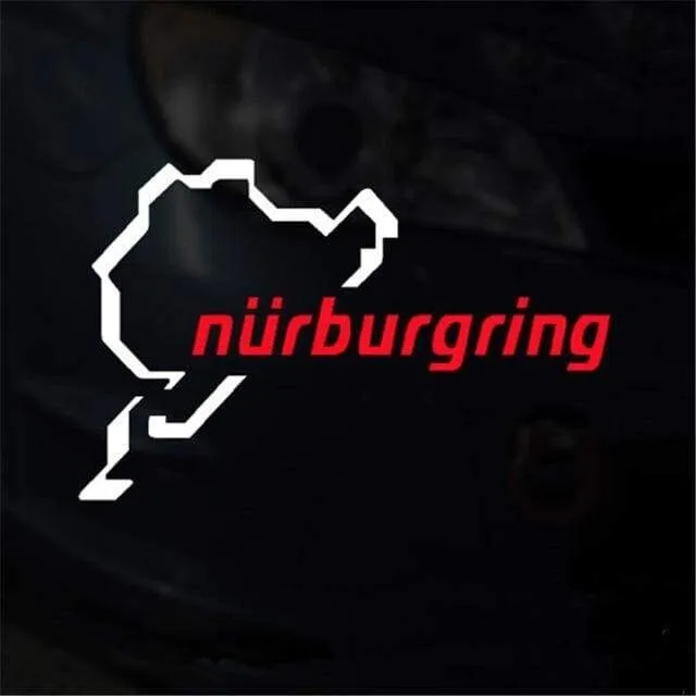-Nurburgring Race Map - Car Truck JDM Window Vinyl Decal Sticker Illest Culture