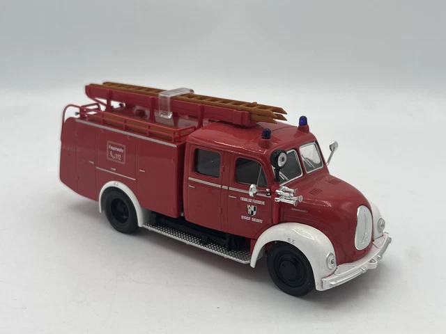 Camion De Pompier Magirus-Deutz 1925 - Modèle Miniature 1:43 CEF, Édition Limitée N°985